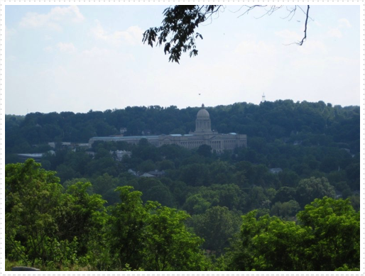 KY Capitol from Daniel Boone's grave KY Capitol from Daniel Boone's grave