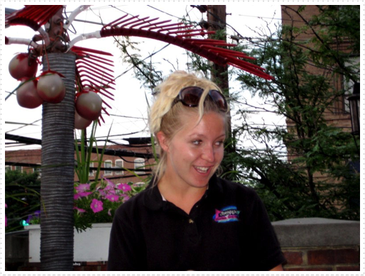 Courtney - waitress at Cheapside Courtney - waitress at Cheapside
